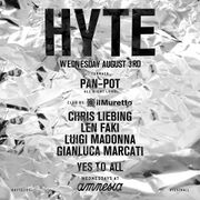 2016-08-03 - Pan-Pot @ HYTE, Amnesia, Ibiza