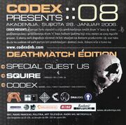2006-01-28 - Squire @ Codex, Akademija, Belgrade