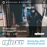2016-12-06 - Mumdance - Rinse FM