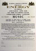 1991-03-22 - Mickey Finn, Carl Cox @ Energy, The Eclipse, …