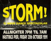 1991-10-25 - DJ Rap, Carl Cox @ Storm, Hastings Pier