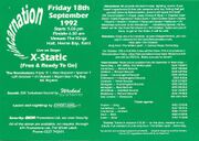 1992-09-18 - Alex Hazzard @ Reincarnation