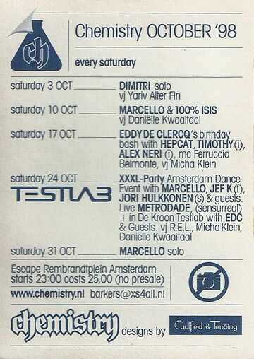 1998-10 - Chemistry, Escape, Amsterdam.jpg