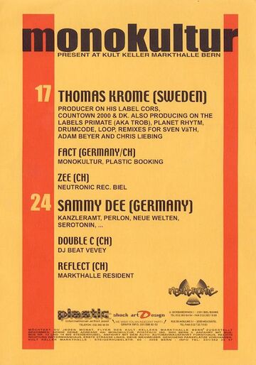 1999-04-17 - Monokultur, Markthalle Bern.jpg