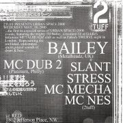 2000-05-10 - Bailey @ Urban Space, Red, Washington D.C.