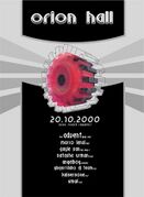 2000-10-20 - Natasha Urman @ Orion Hall, Brno, Czech Republic