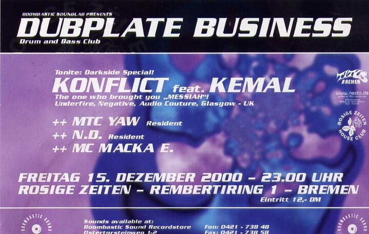 File:2000-12-15 - Dubplate Business, Rosige Zeiten, Bremen.jpg