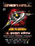 2001-11-02 - Sven Väth @ Orion Hall, Brno, Czech Republic