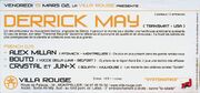 2002-03-15 - Derrick May @ La Villa Rouge, Montpellier