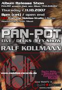 2007-10-11 - Pan Pot @ Album Release Show, Berlin Mitte In …