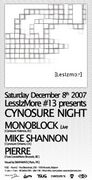 2007-12-08 - Monoblock (Live PA) @ Lessizmore, Fuse