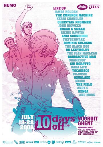 2008-07 - 10 Days Off Line-up.jpg