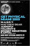 2009-03-28 - VA @ Get Physical Miami 2009, Studio K, WMC