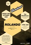 2009-10-02 - Rolando @ Content, Roadhouse, Manchester (Con …