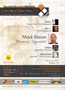 2009-10-10 - Mark Broom @ Cafe Bota, Brussels