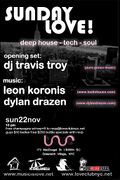 2009-11-22 - Dylan Drazen B2B Leon Koronis @ Sunday Love, NYC