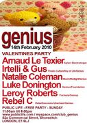 2010-02-14 - Arnaud Le Texier @ Genius, Public Life, London