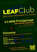 2010-07-10 - Vincenzo @ Leaf Club, Postgarage, Graz