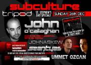 2010-12-26 - John O'Callaghan @ Subculture, Tripod, Dublin …