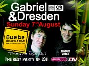 2011-08-07 - Gabriel & Dresden @ Guaba Beach Bar, Cyprus