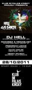 2011-10-28 - DJ Hell @ Klub Im Palais Kinsky, Vienna