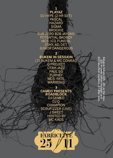 2011-11-25 - Playaz Fabriclive, fabric.jpg
