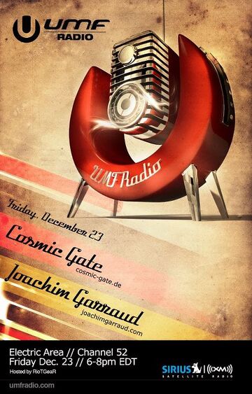 2011-12-23 - Cosmic Gate, Joachim Garraud - UMF Radio.jpg
