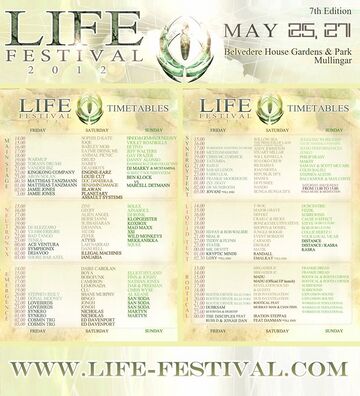2012-05-2X - Life Festival, Timetables.jpg
