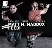 2012-09-22 - Matt M. Maddox vs Feedi @ Escalate, Four Runn …