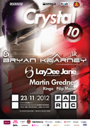 2012-11-23 - Bryan Kearney @ 10 Years Crystal, Fabric, Ost …