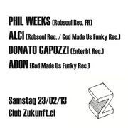2013-02-23 - Phil Weeks @ Zukunft, Zurich