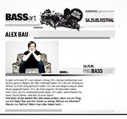 2013-05-25 - Alex Bau @ BASSart Urban Upculture Festival, …