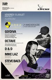 Thumbnail for File:2013-07-12 - 2 Years Dark Knights, Circus Afterhours.jpg