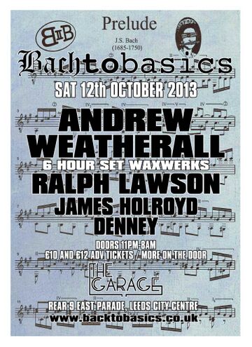 2013-10-12 - Back To Basics, The Garage -2.jpg