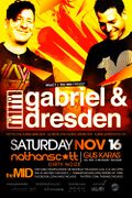 2013-11-16 - Gabriel & Dresden @ The Mid, Chicago