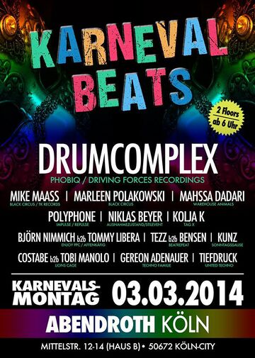 2014-03-03 - Karneval Beats, Abendroth.jpg