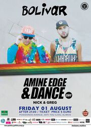 Thumbnail for File:2014-08-01 - Amine Edge &amp; DANCE @ Bolivar, Bolivar Beach Bar.jpg