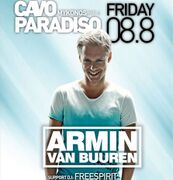 2014-08-08 - DJ Freespirit @ Cavo Paradiso, Mykonos, Greece