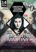 2014-11-14 - Fernanda Martins @ Creative Sounds Festival, …