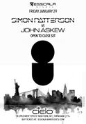 2016-01-29 - Simon Patterson @ Cielo, NYC (Open Up 161)
