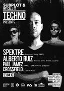 2016-04-23 - Spektre @ Subplot & We Call It Techno, Hidden …