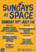 2016-07-31 - Jason Bye @ Sundays At Space, Space, Ibiza
