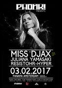 2017-02-03 - Juliana Yamasaki @ Phonk!, Panama, Amsterdam
