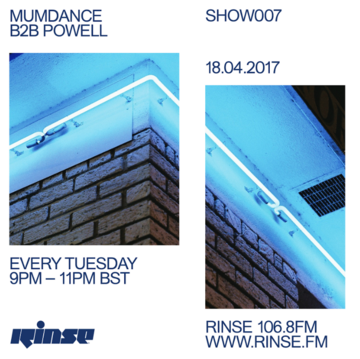 2017-04-18 - Mumdance b2b Powell - Rinse FM.png