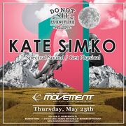2017-05-25 - Kate Simko @ Official Movement Festival Pre-P …