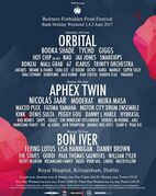 2017-06-04 - Aphex Twin @ Forbidden Fruit, Dublin