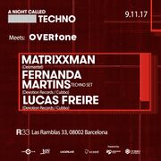 2017-11-09 - Lucas Freire @ OVERtone, R33, Barcelona (Deli …