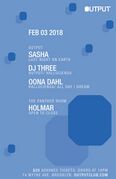 2018-02-03 - Sasha @ Output NYC (Last Night On Earth)