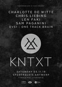 2018-11-03 - Charlotte de Witte @ KNTXT, Sportpaleis, Antw …