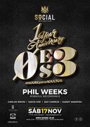 2018-11-17 - Phil Weeks @ 1 Year 0ES3, Social, Palma De Ma …
